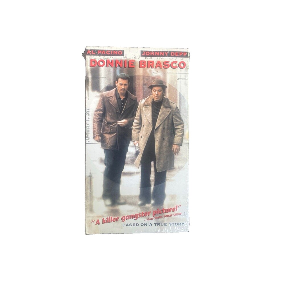 Donnie Brasco VHS Video Tape Al Pacino Johnny Depp New Sealed